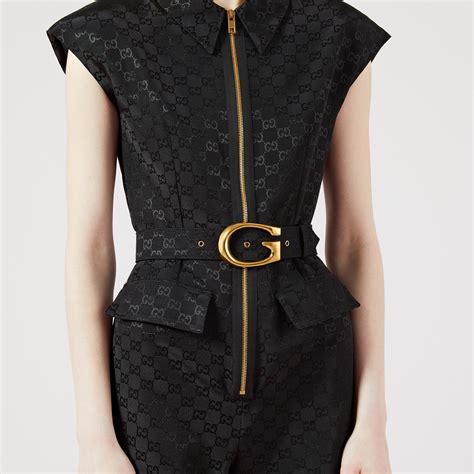 gucci faille dress|gucci jumpsuits for women.